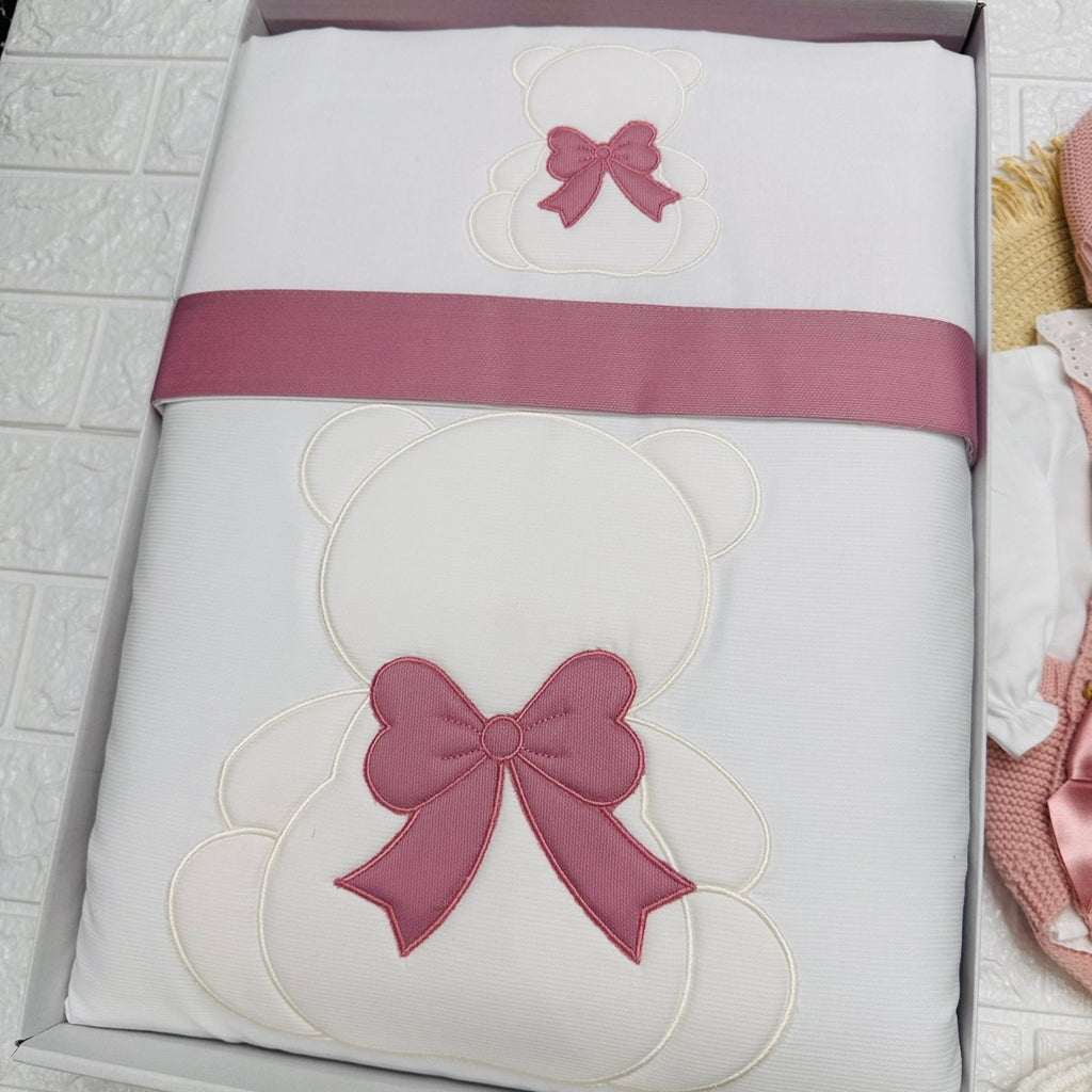 Set Nascita Forever saloppetta rosa antico - Piccole Canaglie - 