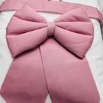 Set Nascita in Ciniglia Fiocco Rosa Antico - Piccole Canaglie - 
