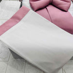Set Nascita in Ciniglia Fiocco Rosa Antico - Piccole Canaglie - 