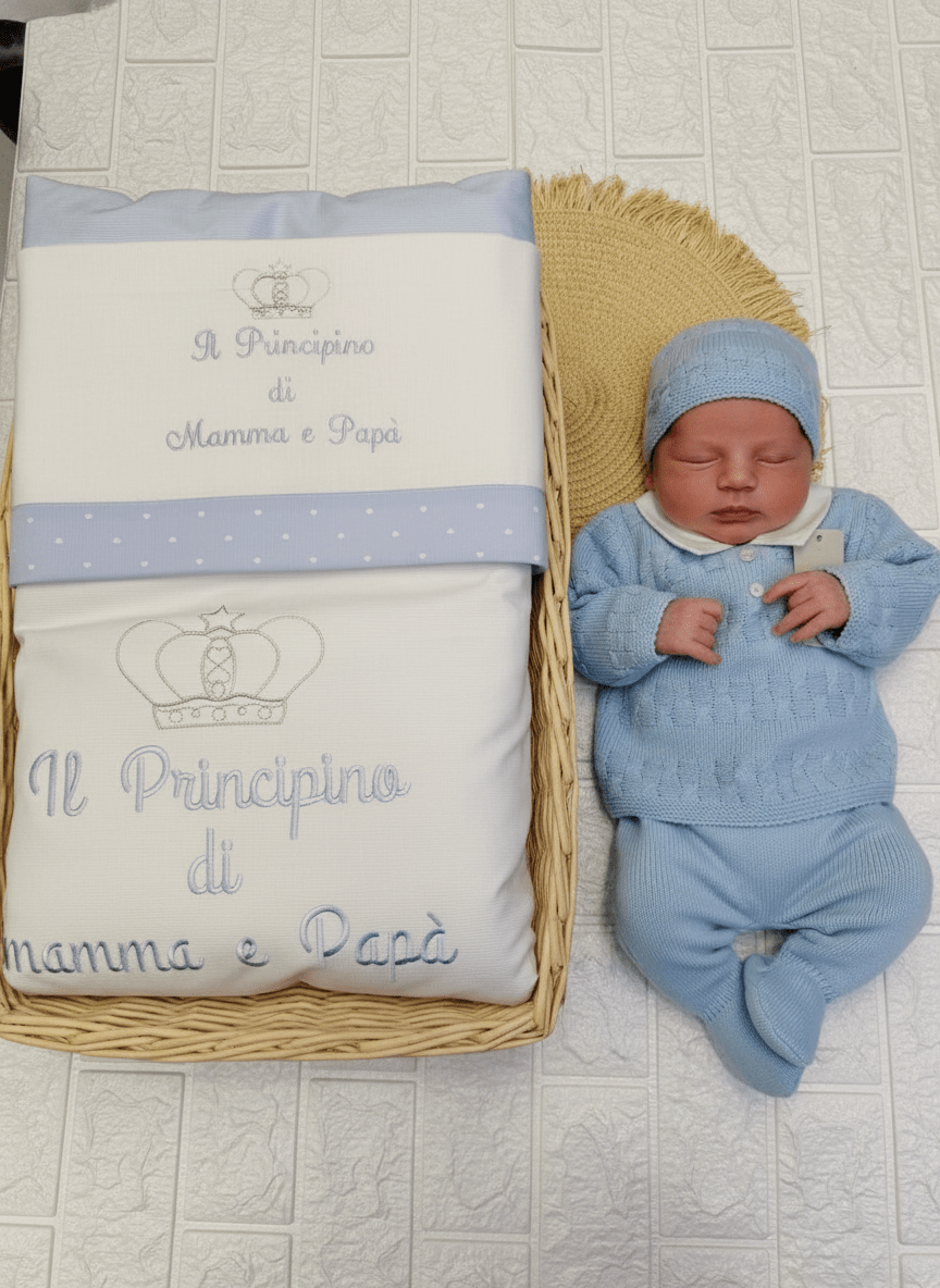 Set nascita Inteeccio Celeste - Piccole Canaglie - 