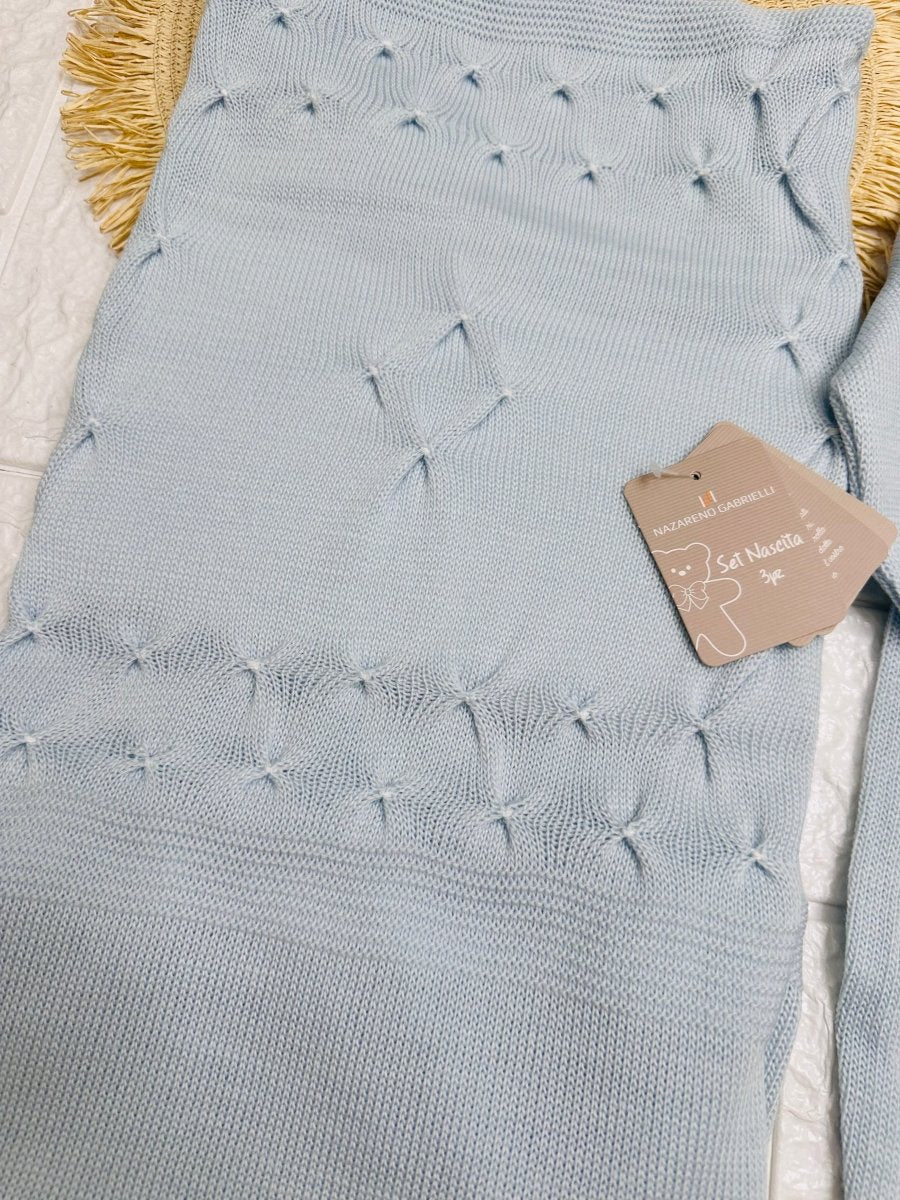 Set Nascita Nazareno Gabrielli DIS4 Celeste - Piccole Canaglie - PC24072