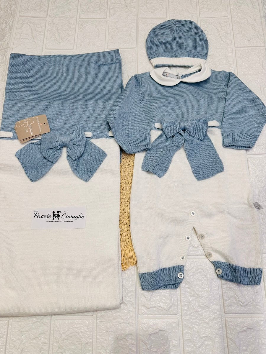 Set Nascita Nazareno Gabrielli Disegno Fiocco Carta Da Zucchero 3485 - Piccole Canaglie - PC26905