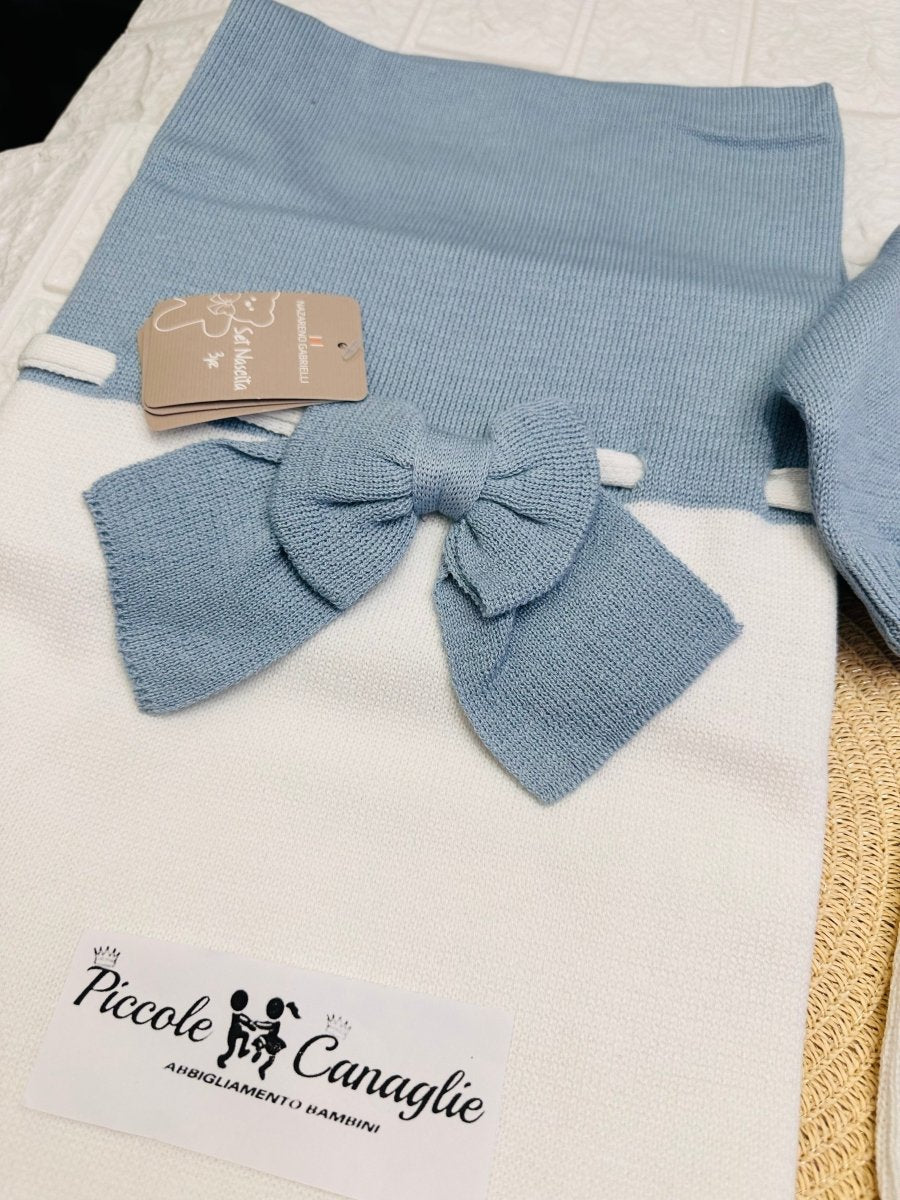 Set Nascita Nazareno Gabrielli Disegno Fiocco Carta Da Zucchero 3485 - Piccole Canaglie - PC26905