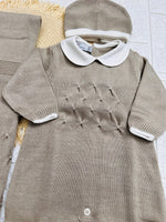 Set Nascita Nazareno Gabrielli NG3488 tortora - Piccole Canaglie - PC23766