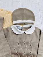 Set Nascita Nazareno Gabrielli NG3488 tortora - Piccole Canaglie - PC23766