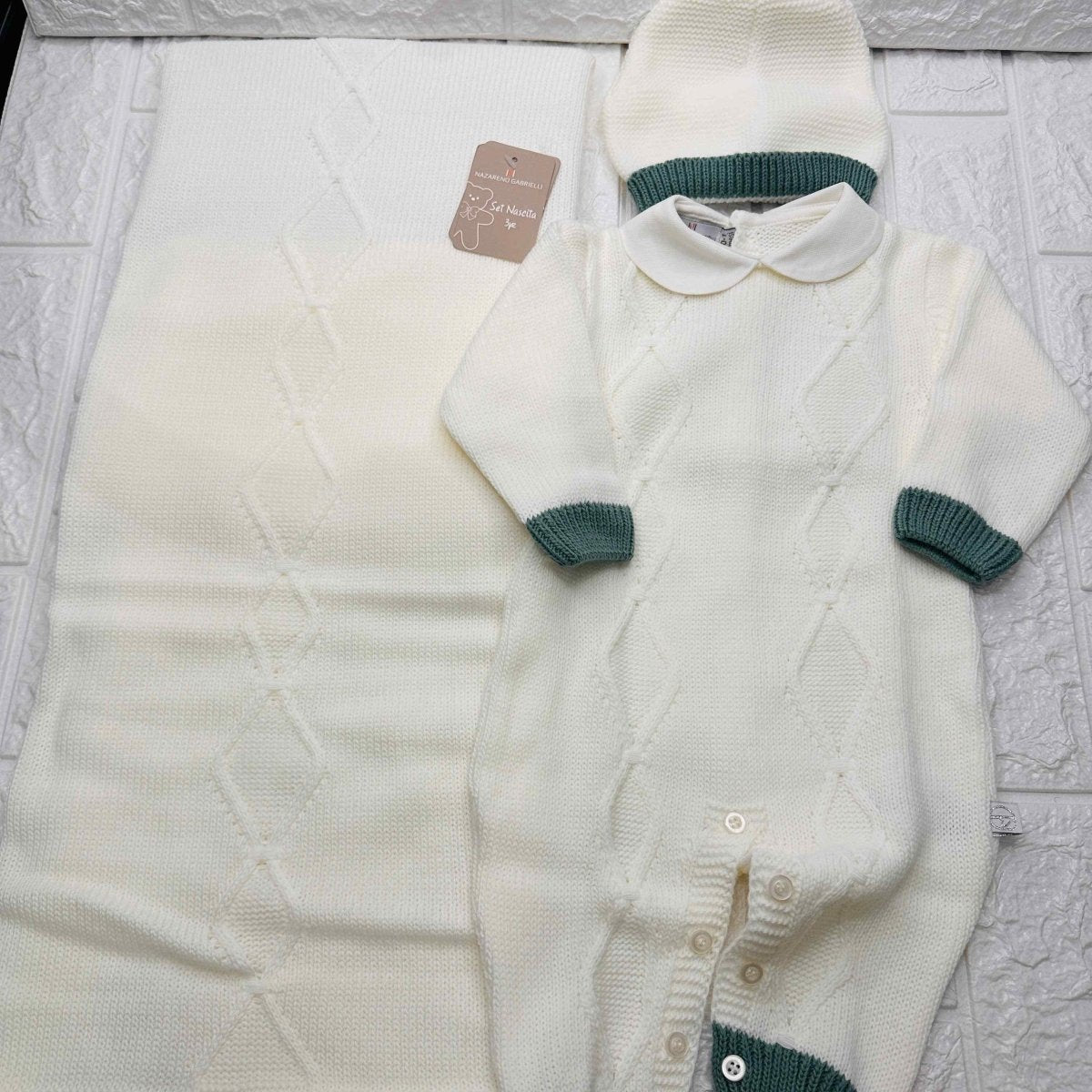 Set nascita Nazareno Gabrielli Verde DIS 6 - Piccole Canaglie - PC20703