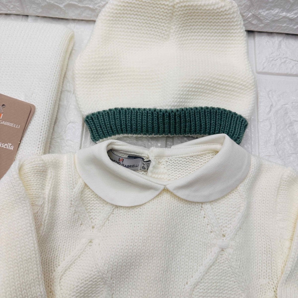 Set nascita Nazareno Gabrielli Verde DIS 6 - Piccole Canaglie - PC20703