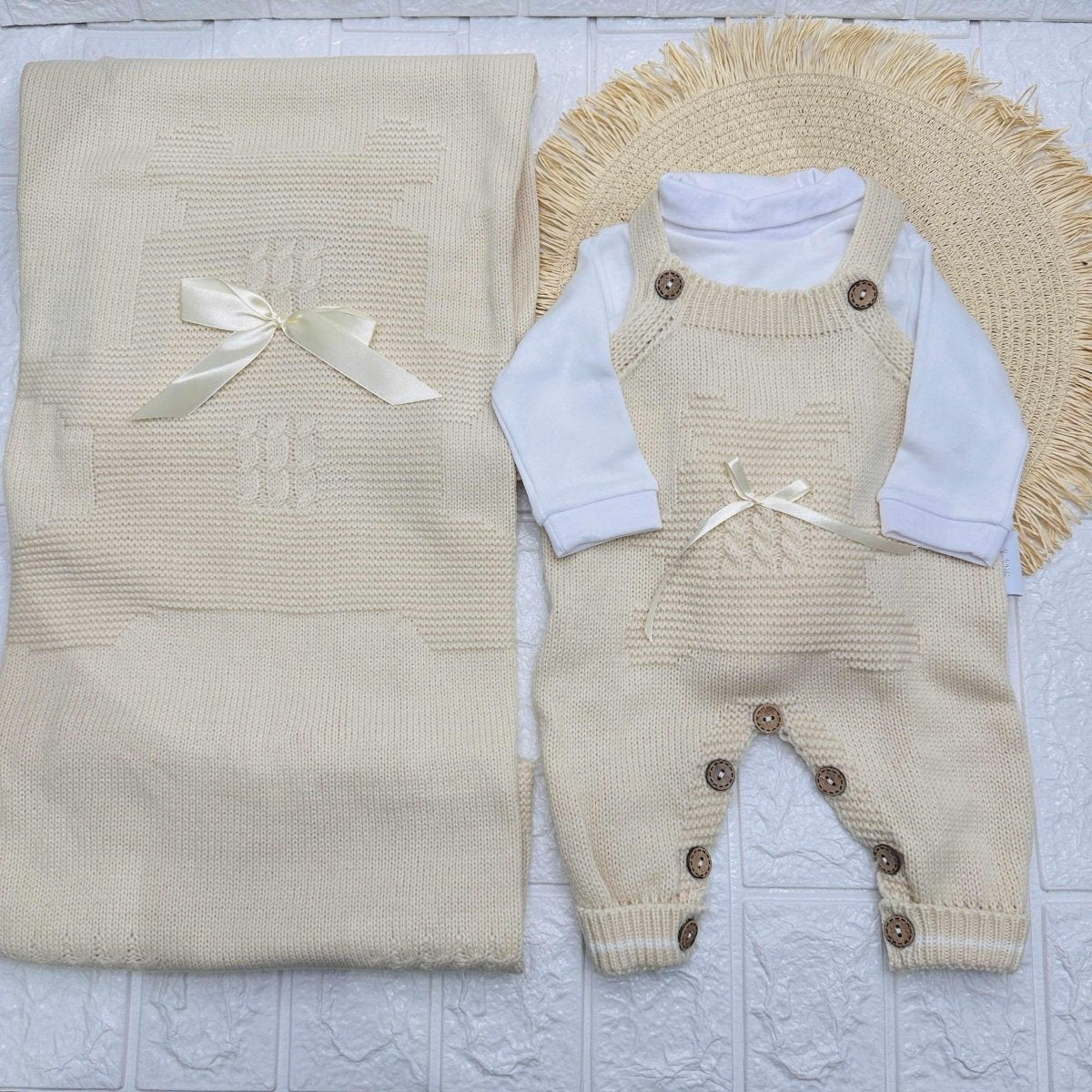 Set nascita neonati salopetta - Piccole Canaglie - PC22273