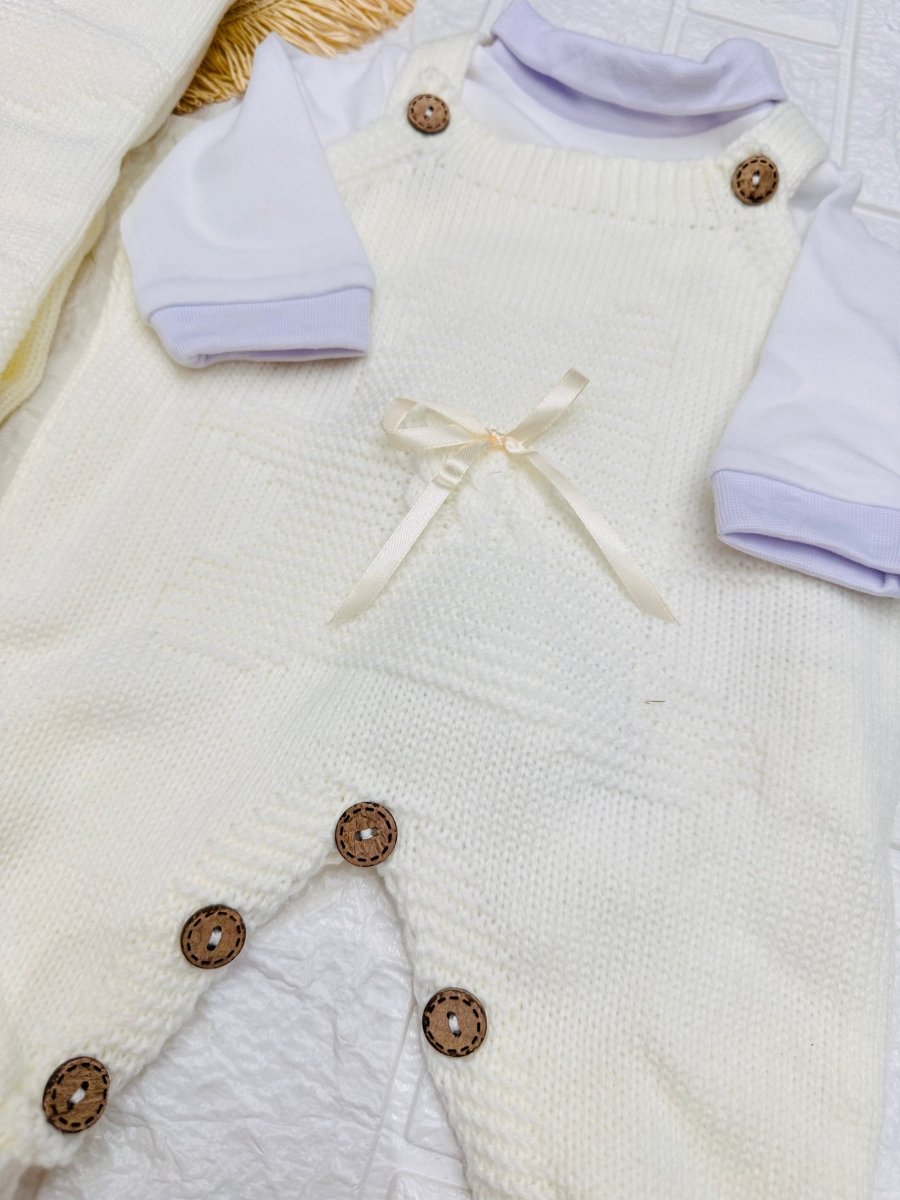 Set nascita neonati salopetta - Piccole Canaglie - PC22273