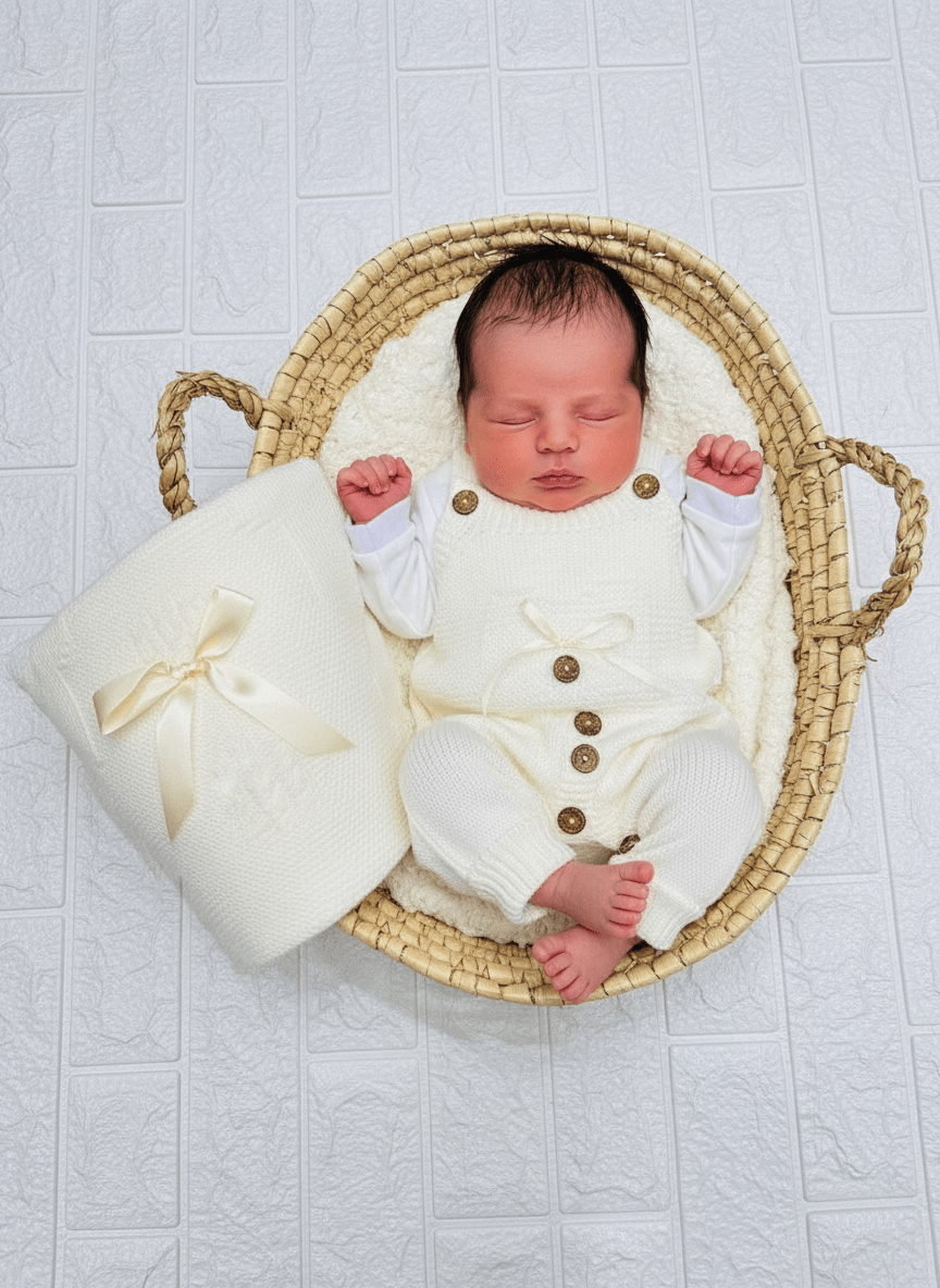 Set nascita neonati salopetta - Piccole Canaglie - PC22273