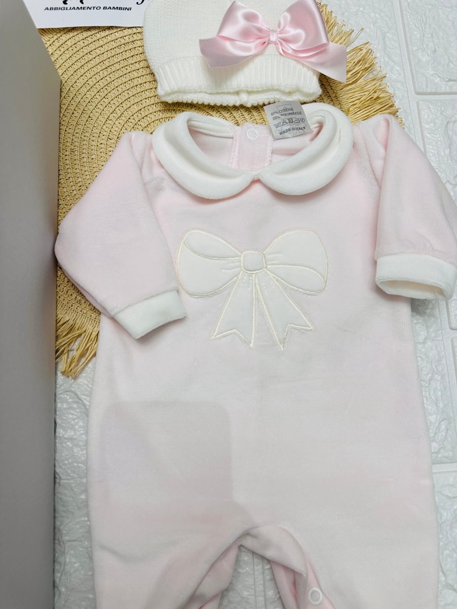 Set Nascita Orso Fiocco Rosa - Piccole Canaglie - 