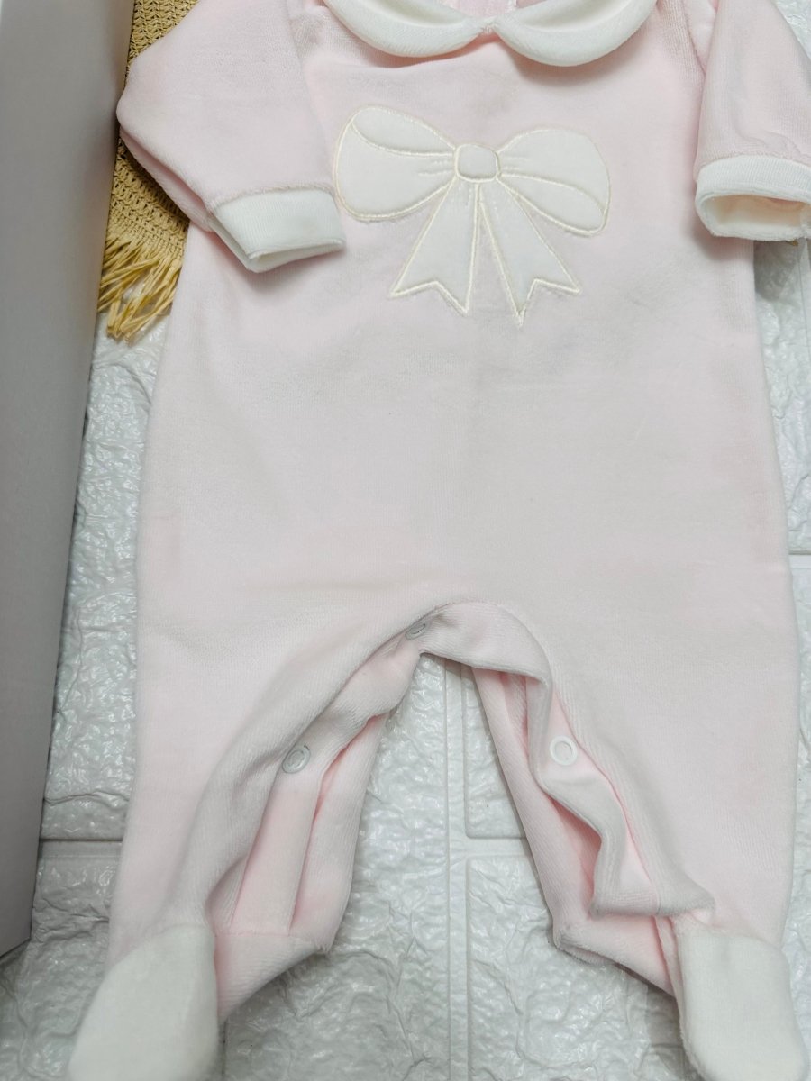 Set Nascita Orso Fiocco Rosa - Piccole Canaglie - 