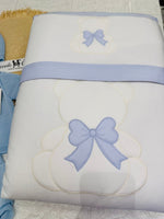 Set Nascita Pagliaccetto Linea Diamond Celeste - Piccole Canaglie - 