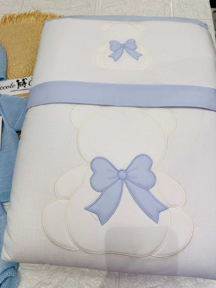 Set Nascita Pagliaccetto Linea Diamond Celeste - Piccole Canaglie - 
