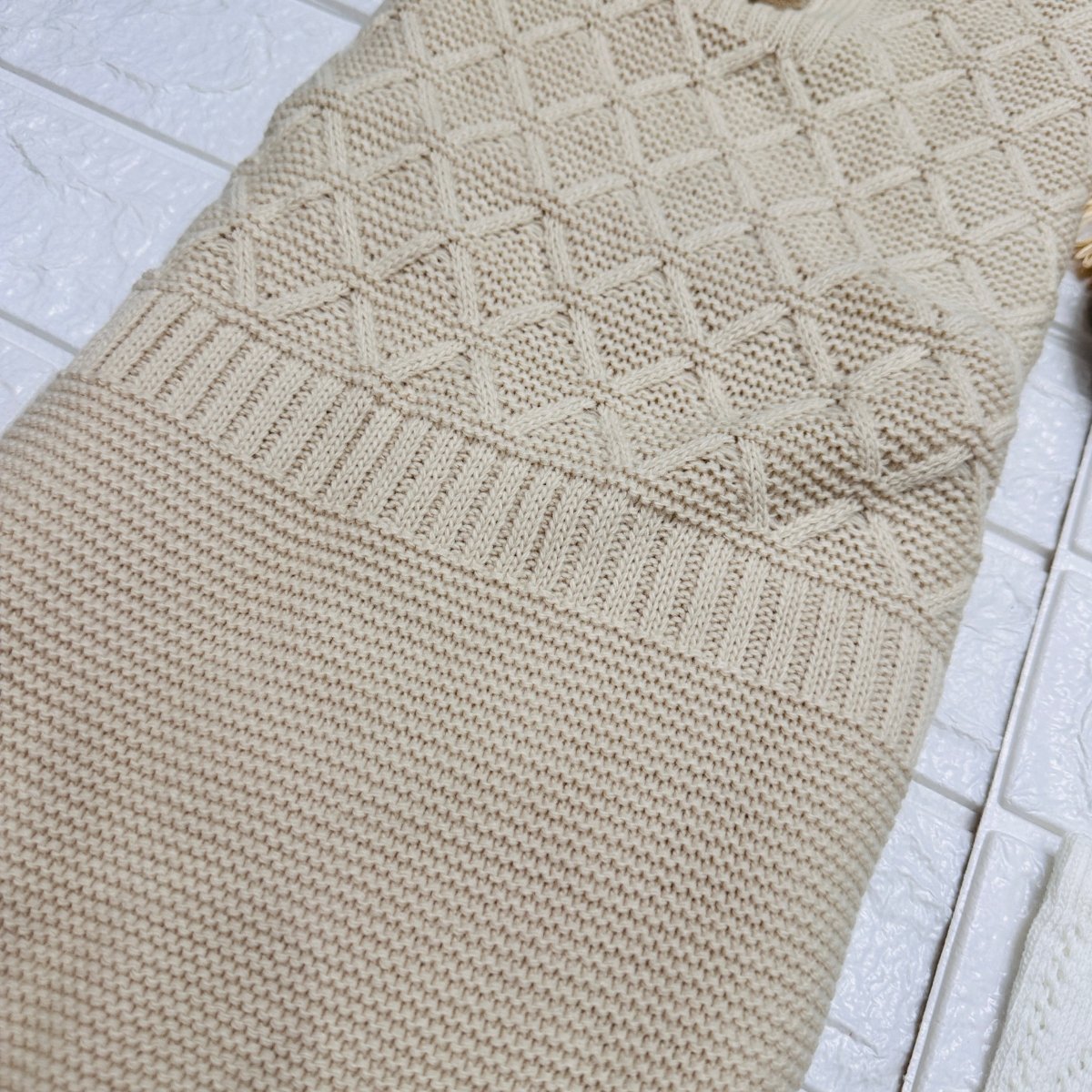 Set Nascita Pon Pon Beige - Piccole Canaglie - PC22912