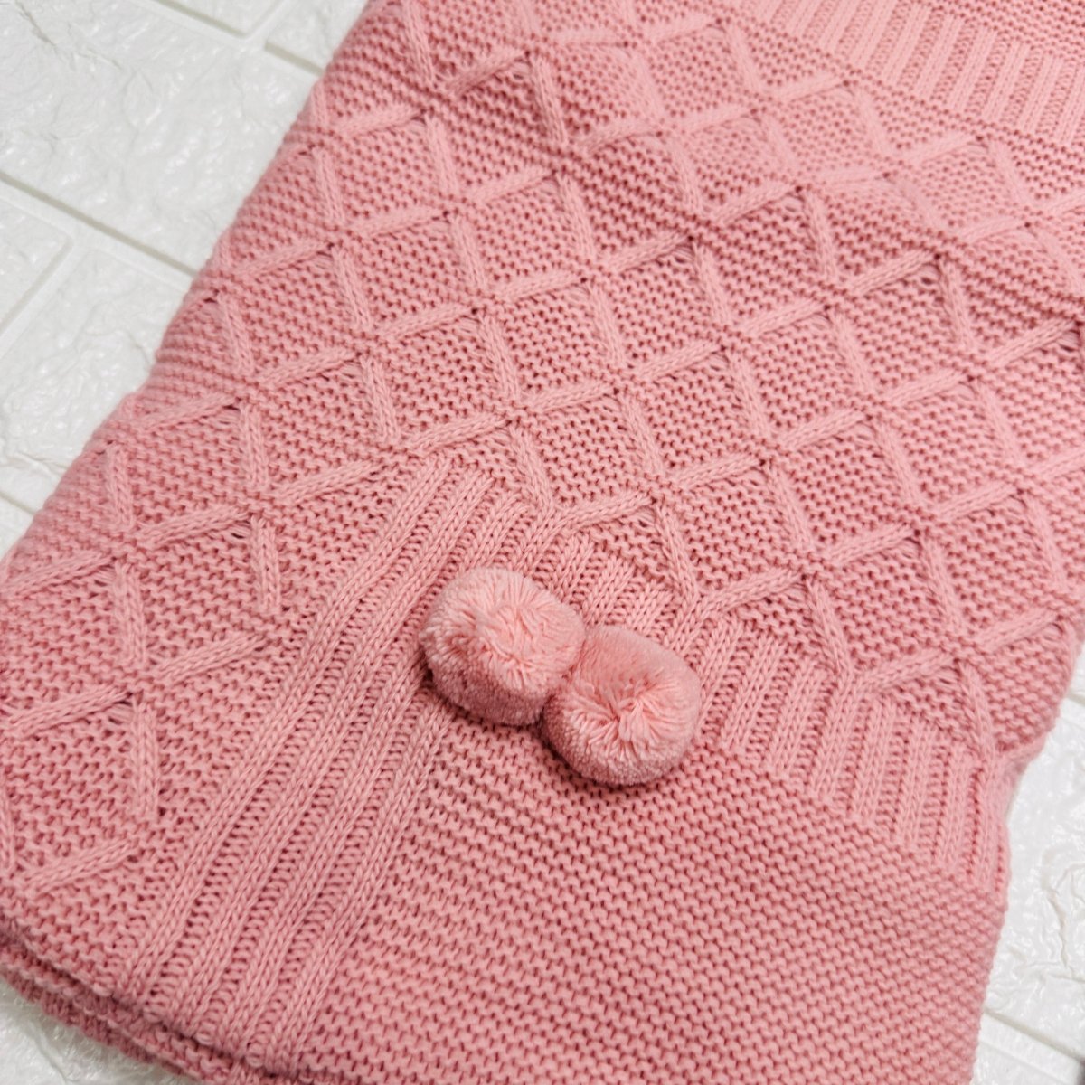 Set Nascita Pon Pon Rosa antico - Piccole Canaglie - PC22913