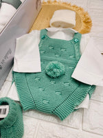 Set nascita Pon Pon Verde - Piccole Canaglie - 