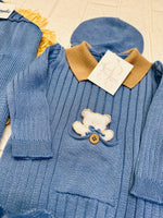 Set Nascita Prime Emozioni Puro Cotone Disegno Orso Avion/Corda 3131 - Piccole Canaglie - PC26894