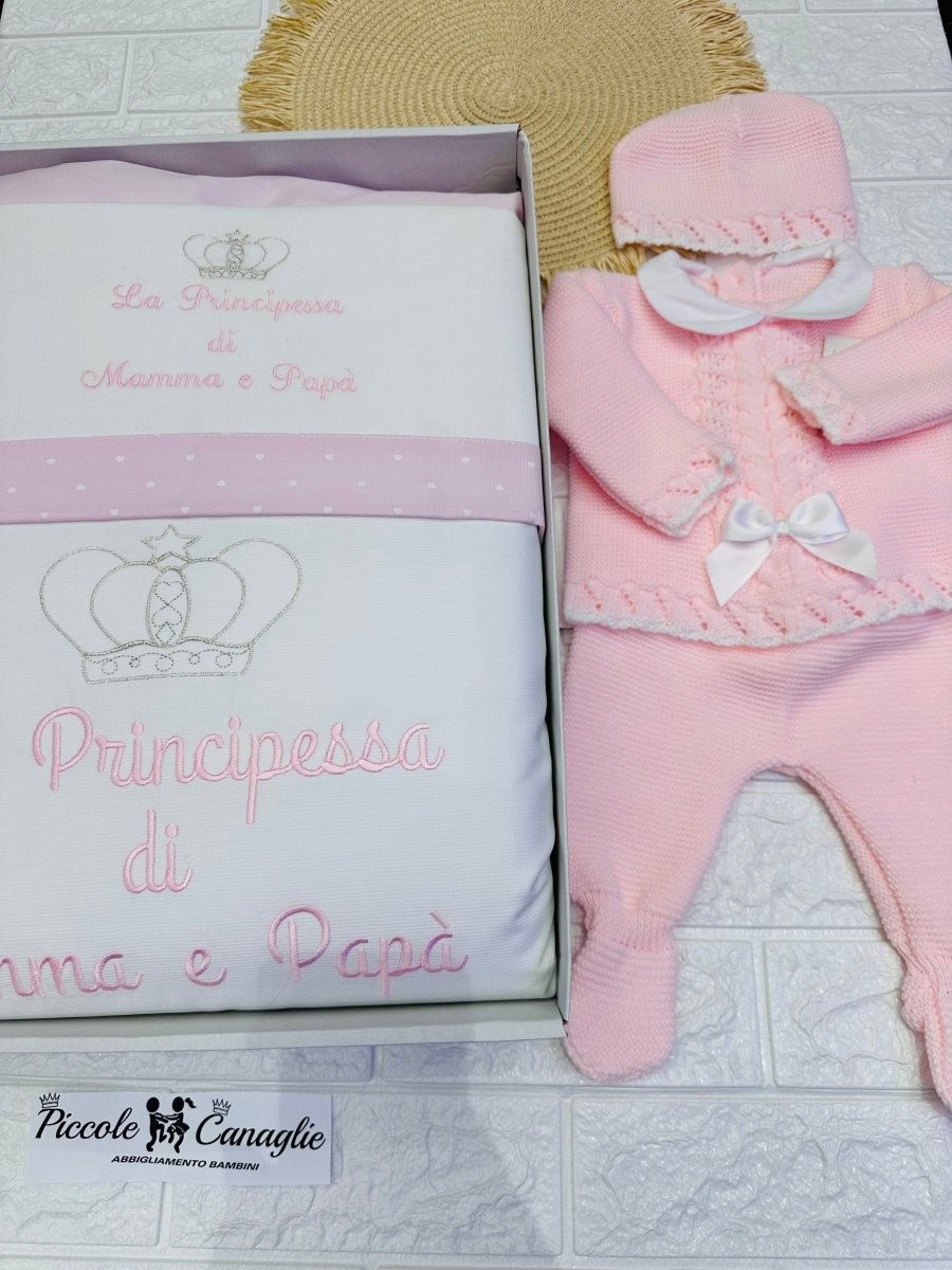 Set nascita Principessa fiocchi - Piccole Canaglie - 