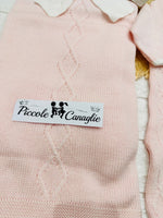 Set Nascita Tessuto invernale Nazareno Gabrielli fiocco rosa NG3488 DIS 14 - Piccole Canaglie - PC29609
