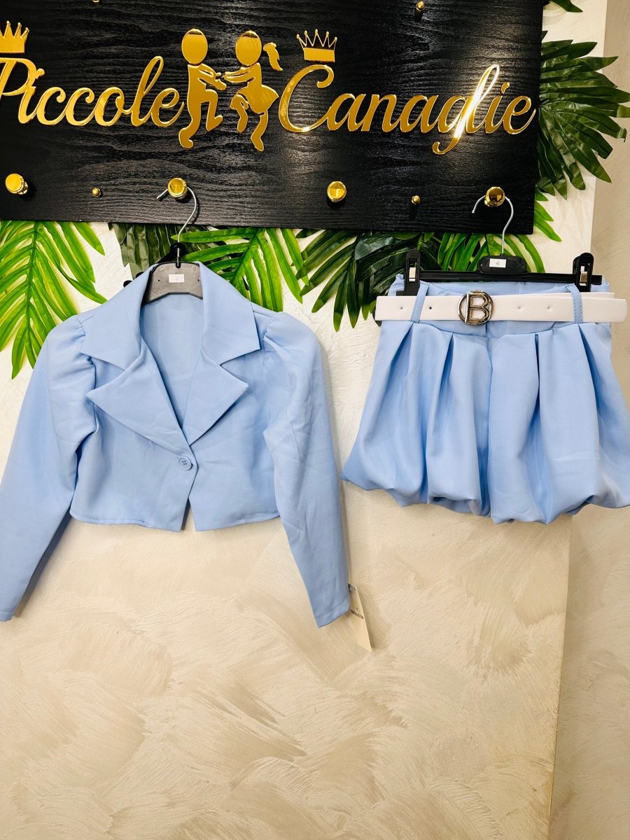 Tailleur Celeste Polvere 1808 - Piccole Canaglie - PC26678