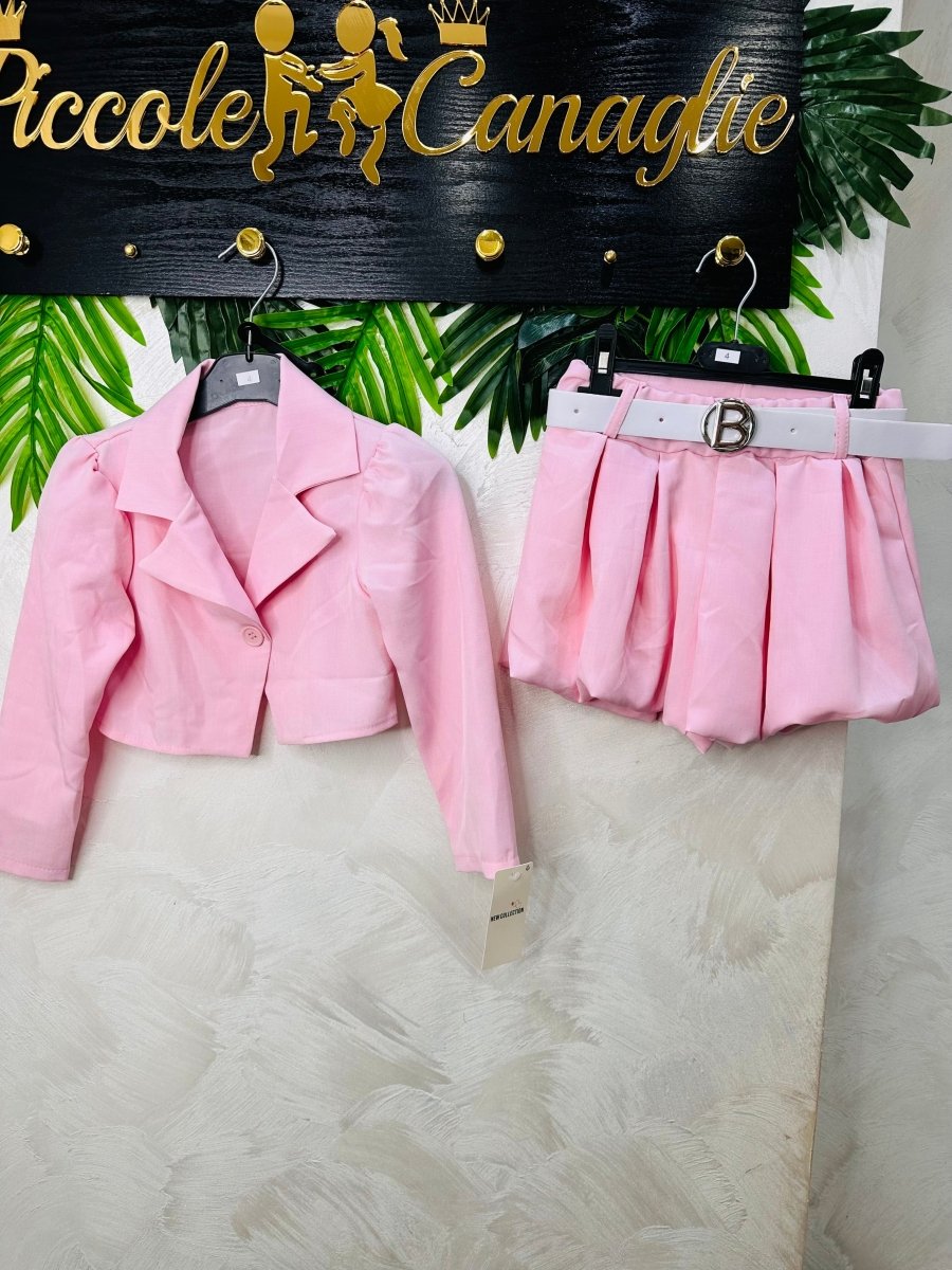 Tailleur Rosa Pastello 1808 - Piccole Canaglie - PC26672