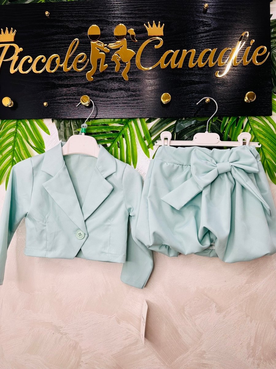 Tailleur Verde Salvia 0616 - Piccole Canaglie - PC26585