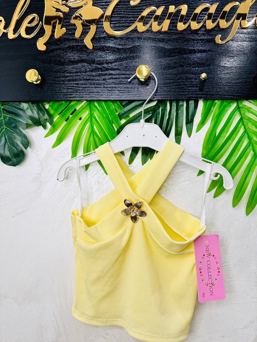 Top Incrocio Giallo 5598 - Piccole Canaglie - PC28869