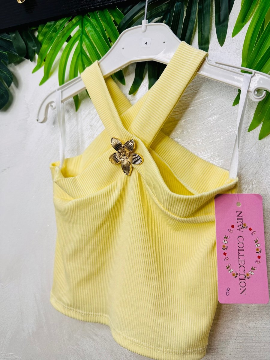 Top Incrocio Giallo 5598 - Piccole Canaglie - PC28869