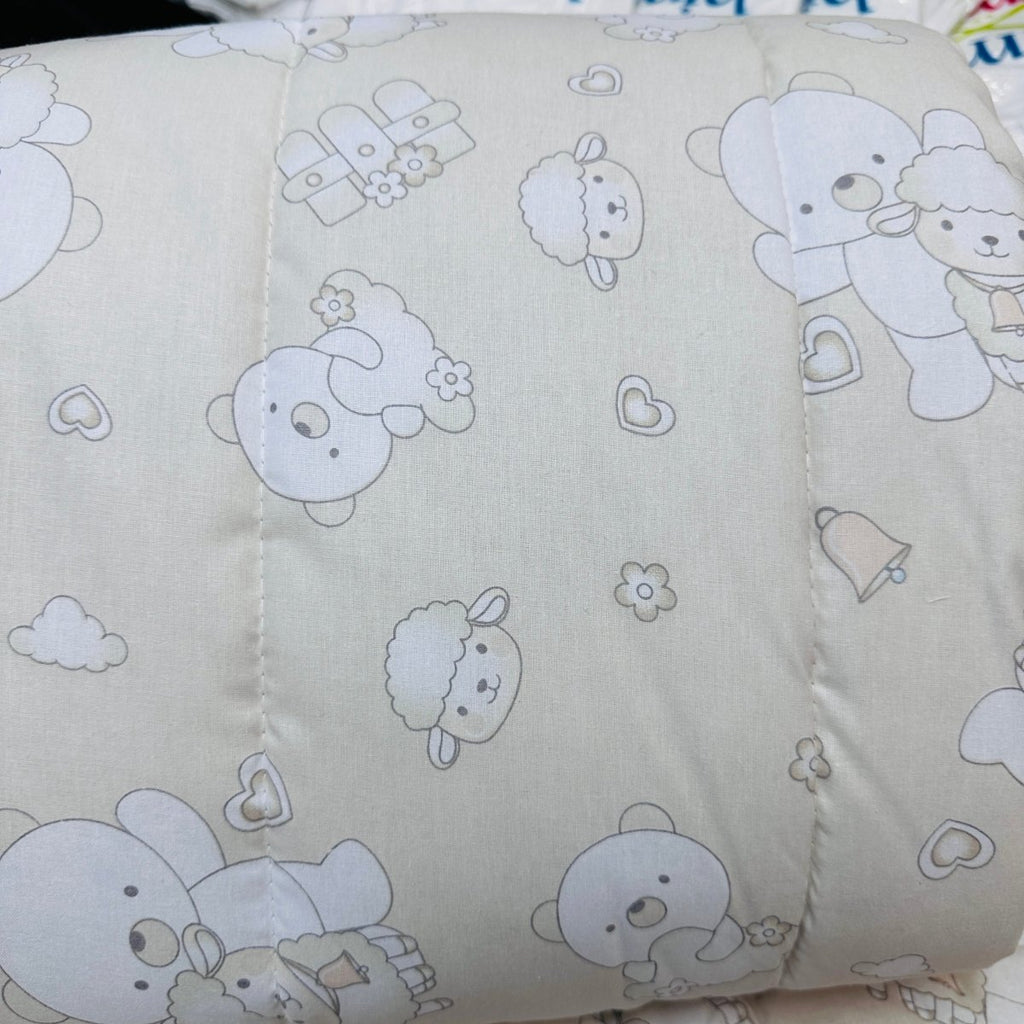 Trapunta culla + Paracolpi Begie - Piccole Canaglie - PC22700