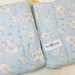 Trapunta Culla + Paracolpi Celeste - Piccole Canaglie - PC22701