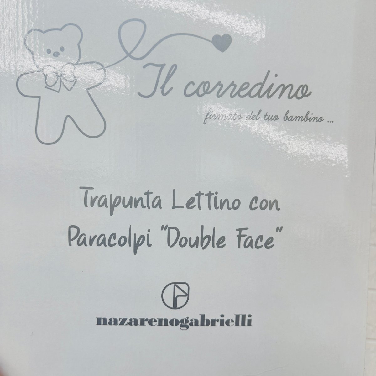 Trapunta Culla + Paracolpi Celeste - Piccole Canaglie - PC22701