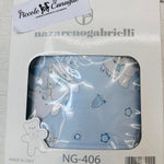 Trapunta Culla + Paracolpi Celeste - Piccole Canaglie - PC22701