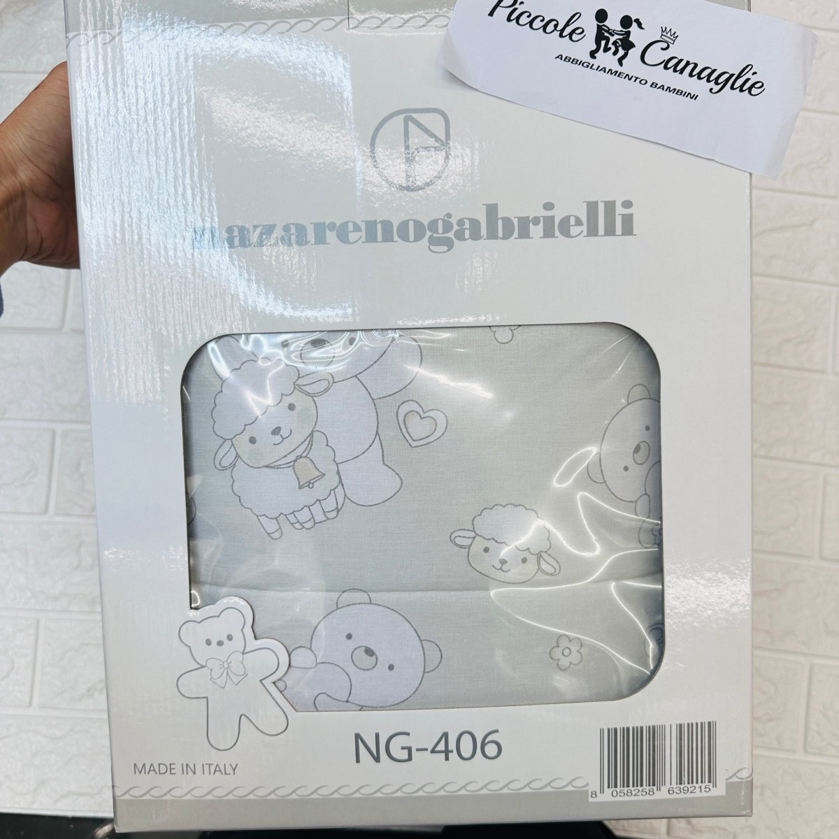 Trapunta + Paracolpi Tortora - Piccole Canaglie - PC22699