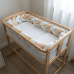Treccia Paracolpi Beige Lunghezza 205cm Altezza 15cm - Piccole Canaglie - PC29995