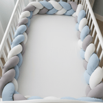 Treccia Paracolpi Celeste Misura Altezza 20cm Lunghezza 215cm - Piccole Canaglie - PC26888