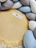 Treccia Paracolpi Celeste Misura Altezza 20cm Lunghezza 215cm - Piccole Canaglie - PC26888