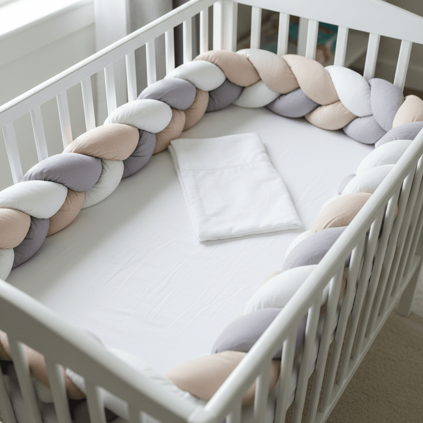 Treccia Paracolpi Tortora Misura Altezza 20cm Lunghezza 215cm - Piccole Canaglie - PC26886