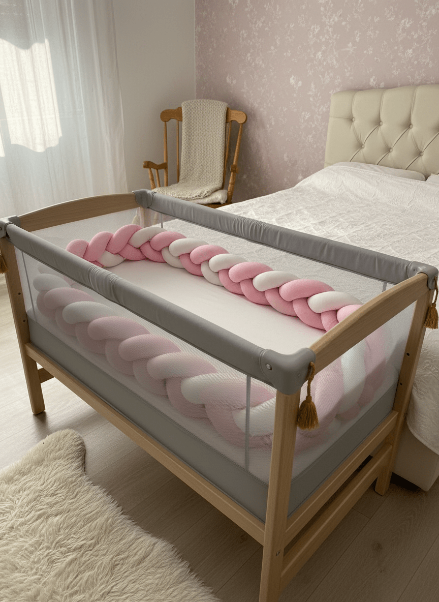 Treccia rosa neonati - Piccole Canaglie - PC23331