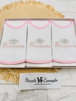 Tris bavette il principessa AP124 - Piccole Canaglie - PC26454