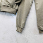 Tuta 3 pezzi mod Jeans verde - Piccole Canaglie - PC21246