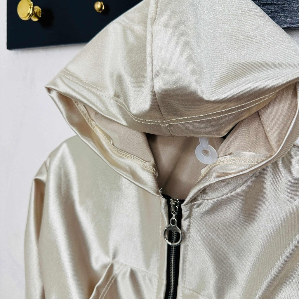 Tuta bimba acetata dorata - Piccole Canaglie - PC20966