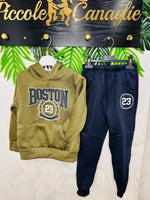 Tuta Boston felpata - Piccole Canaglie - PC24235