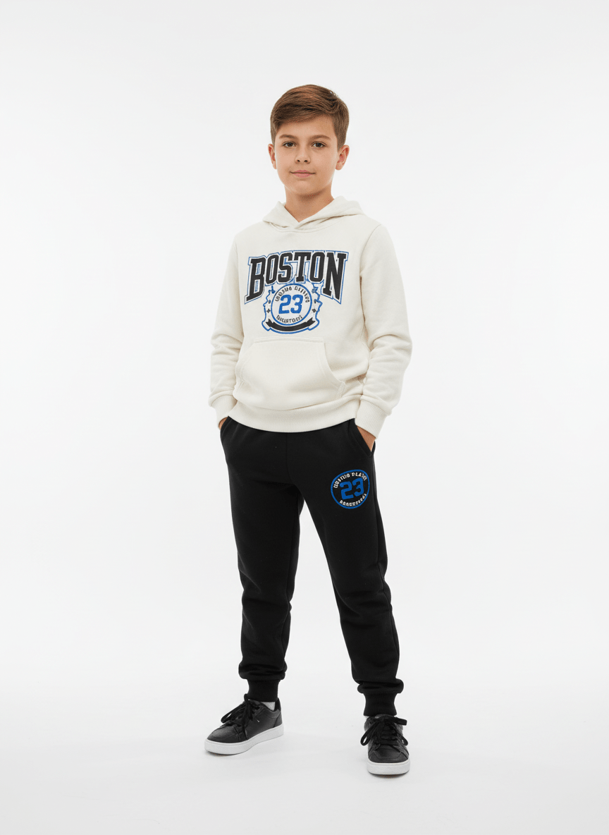 Tuta Boston felpata - Piccole Canaglie - PC24235