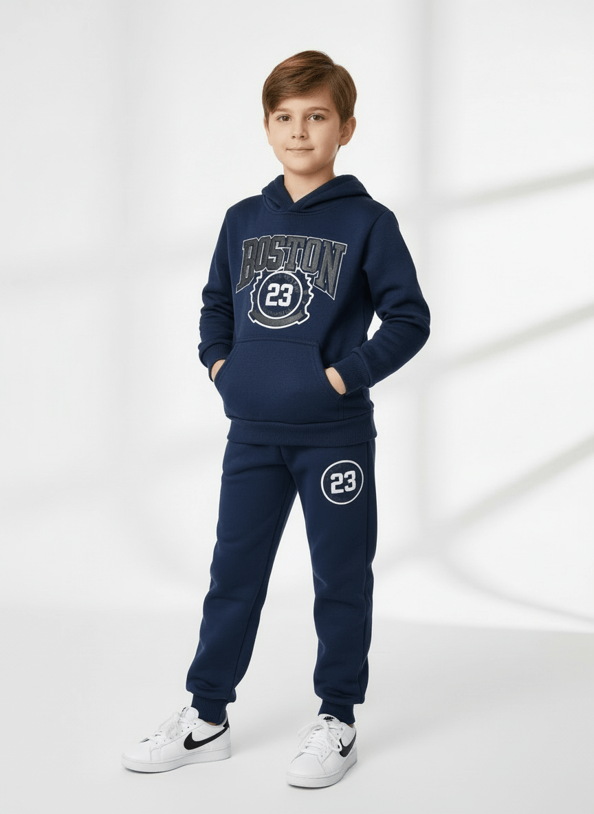 Tuta Boston felpata - Piccole Canaglie - PC24235