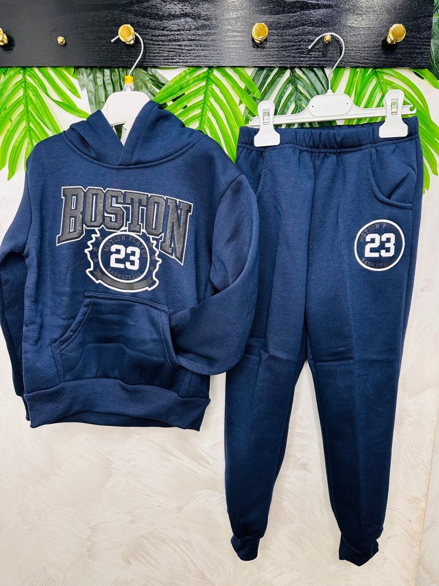 Tuta Boston felpata - Piccole Canaglie - PC24241