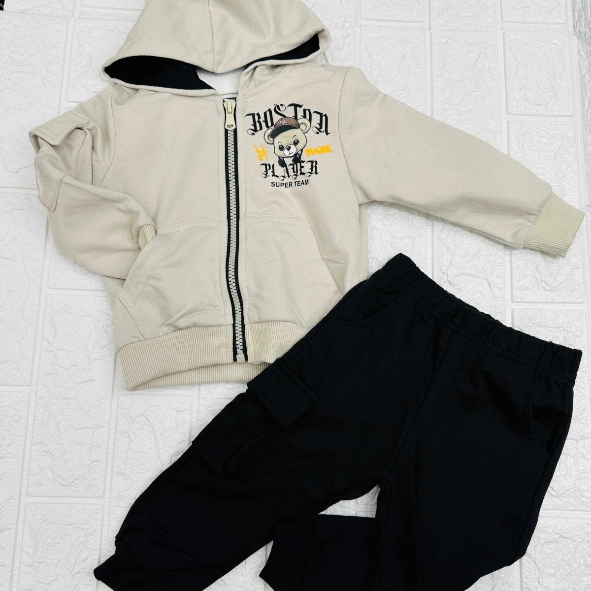 Tuta Boston orso Begie - Piccole Canaglie - PC21081