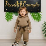 Tuta Brillantini Begie - Piccole Canaglie - PC22162