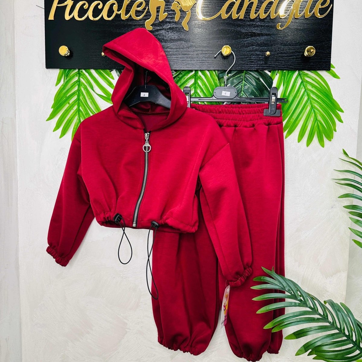 Tuta Cargo Bordo’ - Piccole Canaglie - PC22144