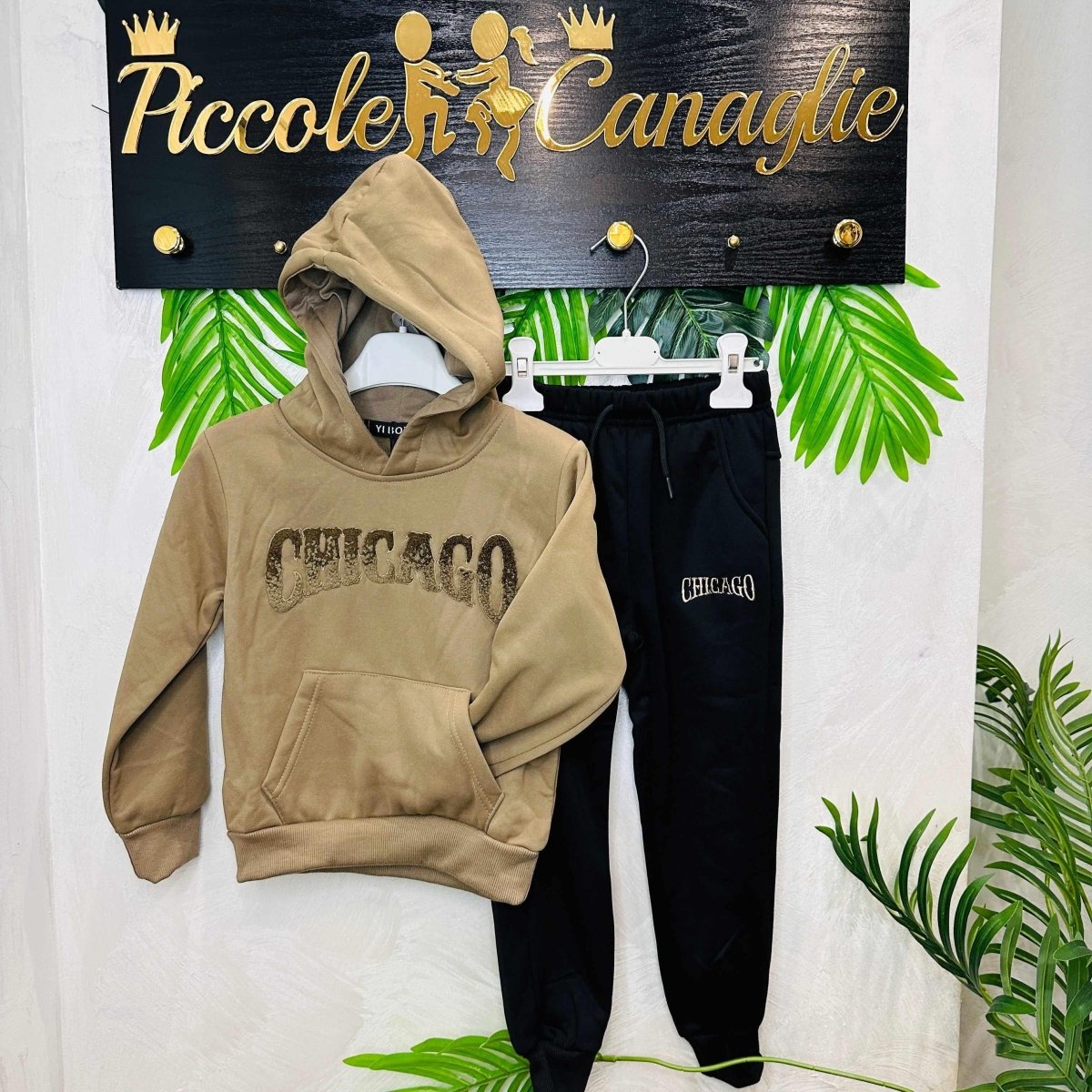 Tuta Chicago Begie - Piccole Canaglie - PC21501